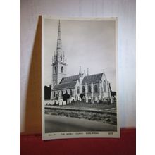THE MARBLE CHURCH, BODELWYDDAN, Wales. unused postcard RP by F. Frith Bon 73 =