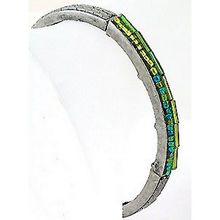 4-Bar Beaded Stretchable Bracelet - BR-MB6556SB