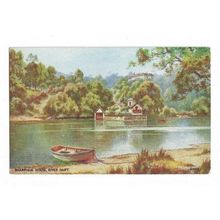 Sharpham House, River Dart, Devon, Postcard.