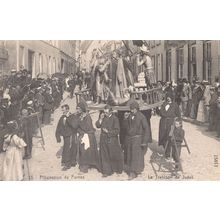 Procession De Furnes La Trahison De Judas Belgium Old Postcard