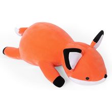 24" 4.2Lbs Fox Weighted Stuffed Animals, Giant Weighted Plush Animal, Cuddle Sen