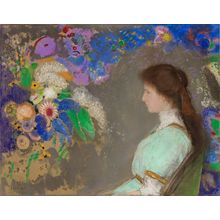 Odilon_Redon_003 Poster Canvas Movie Film Print A0 A1 A2 A3 A4 A5 A6 Art Wall De