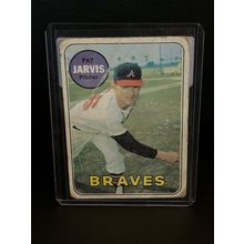 Pat Jarvis #282 | 1969 Topps Baseball Trading Card