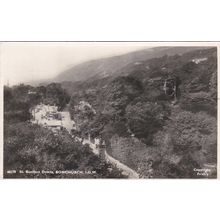 ED274 BONCHURCH - ST BONIFACE DOWN. RP POSTCARD