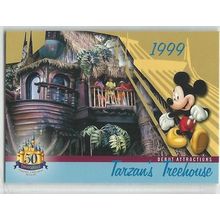 DISNEYLAND 50th ANNIVERSARY card # 49 Tarzan's Treehouse (2005)