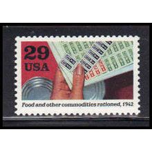 2697b 29c Ration Coupons Fine MNH KA6915