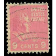 Used 814 9c William Harrison Just Clears M07896