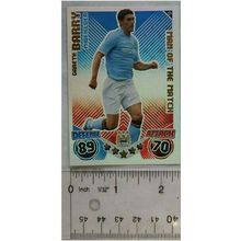 2010/11 Topps Match Attax Trading Card 412 Gareth Barry, Manchester City, Man