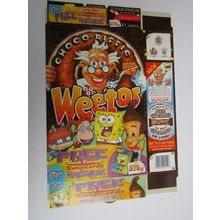 Weetabix Weetos 2004 Cereal Box Nick Toons TV 375g Box only