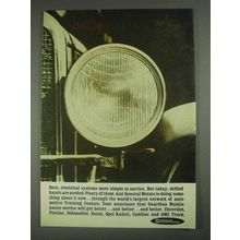 1967 GM General Motors Ad - Electrical Systems Simple