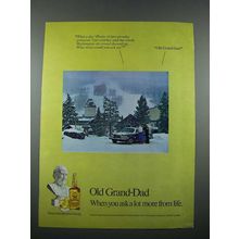 1976 Old Grand Dad Bourbon Ad - Ask More