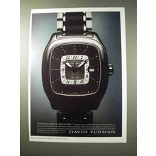 2003 David Yurman Thoroughbred Dualtime Watch Ad