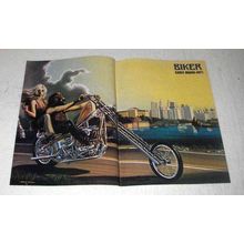 2003 David Mann Illustration - Biker Early Mann