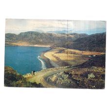 GRUINARD BAY, WESTER ROSS used vintage postcard J. Arthur Dixon 3495 1965 pm =