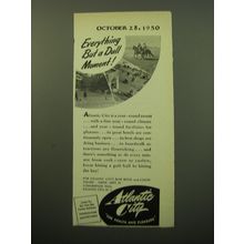 1950 Atlantic City New Jersey Ad - Everything but a dull moment