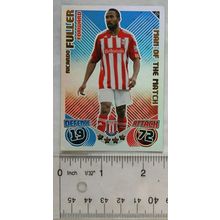 2010/11 Topps Match Attax Trading Card 422 Ricardo Fuller, Stoke City, Man Match