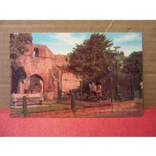 THE MAIN GATE, LUDLOW CASTLE, SHROPSHIRE. unused postcard by J. Salmon =
