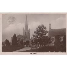 Islip Church Northamptonshire Real Photo Postcard
