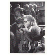 Oxford Award Winning Photo of 1950s Children at Sunday School Service Postcard