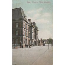 Queen Victoria Hotel Rushden Northamptonshire Old Postcard