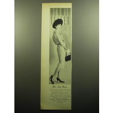 1958 Bonwit Teller Adele Martin Silk Shirt Dress Advertisement