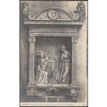 Donatello - Annunziazione - Santa Croce, Firenze, c.1920s - Foto Cartolina