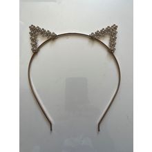 SPARKLY DIAMANTE CAT EARS HEADBAND