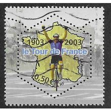 FRA 2003 50c 'TOUR DE FRANCE' FINE USED (EBID55-986)