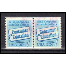 Used 2005 20c Consumer Education Very Fine CNP Left 2 PA0594