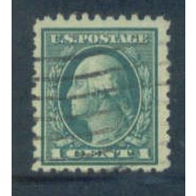 Used 462 1c George Washington Fine Plus A09541