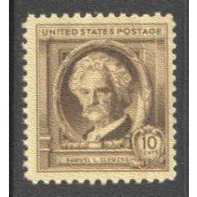863 10c Samuel Clemens Fine MNH GA0223