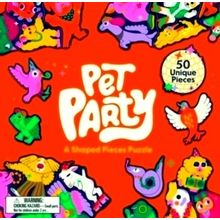 Pet Party - A Shaped Pieces Puzzle - Caroline Selmes