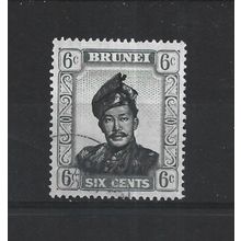 Brunei.SG104 6c Sultan Omar Ali Saifuddin.Fine Used.Aug25m