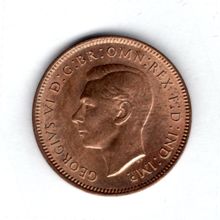 Great Britain. George VI. Farthing 1948. dy16884