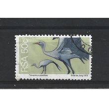 SouthAfrica.SG362 50c Stanley Cranes.Fine Used.Sep25c