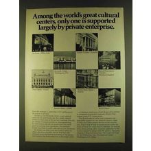 1980 The Kennedy Center Ad - Great Cultural Centers