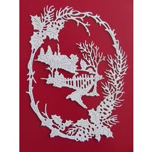 6 x Tattered Lace Die Cuts Hidden In The Snow