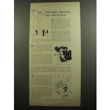 1952 San Francisco Chronicle Newspaper Advertisement