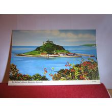 ST. MICHAEL'S MOUNT, MARAZION, Cornwall unused postcard dated 1970 =