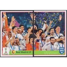 Panini Stickers 2016 FIFA 365 #31 (31 - 32) Real Madrid CF Team