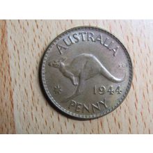 Australia 1944 1d Penny Coin