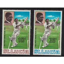St. Lucia Cricket MCC's West Indies Tour 2v 1968 MNH SG#243-244 Sc#229-230