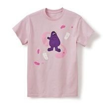McDonalds Grimace Shake T-Shirt 2XL Limited Edition Crew Pink X Large Size NEW