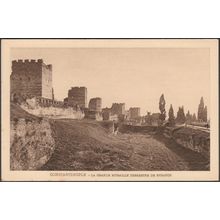 La Grande Muraille Terrestre de Byzance, Constantinople, c.1910s - EF Rochat CPA