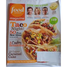 Food Network Magazine may 2012 taco night good