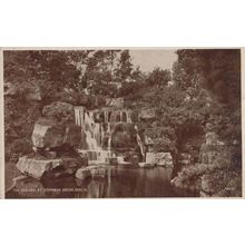 Dublin Cascade St Stephens Green Irish Horse Show Frank Old Real Photo Postcard