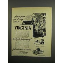 1952 Virginia Dept. of Conservation and Development Ad