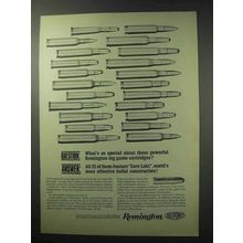 1962 Remington Core-Lokt Bullet Ad - Big-Game