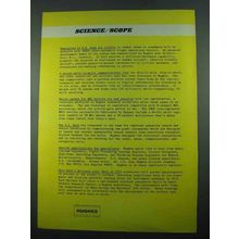 1969 Hughes Aircraft Ad - U.S. Army Air Traffic