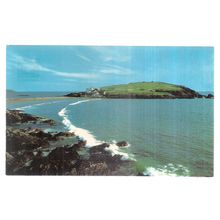 BURGH ISLAND, BIGBURY-ON-SEA, DEVON .unused vintage postcard =